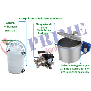 Ordenha  Bomba De Transferência De Leite   220 V
