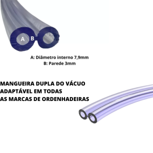 Mangueira Do Leite Mais Mangueira Dupla 3m Ordenha