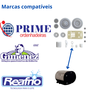 Ordenha Kit Conserto Pulsador Gimenez 60/40