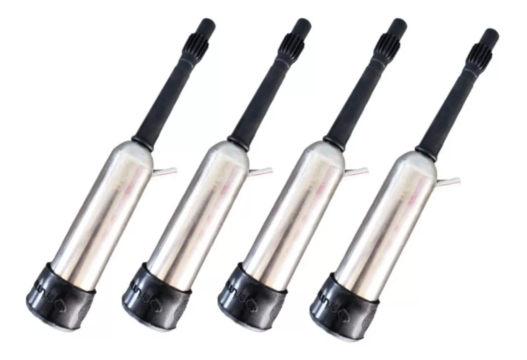Teteira Flex 9,5mm Com Capa De Inox Para Ordenhadeira
